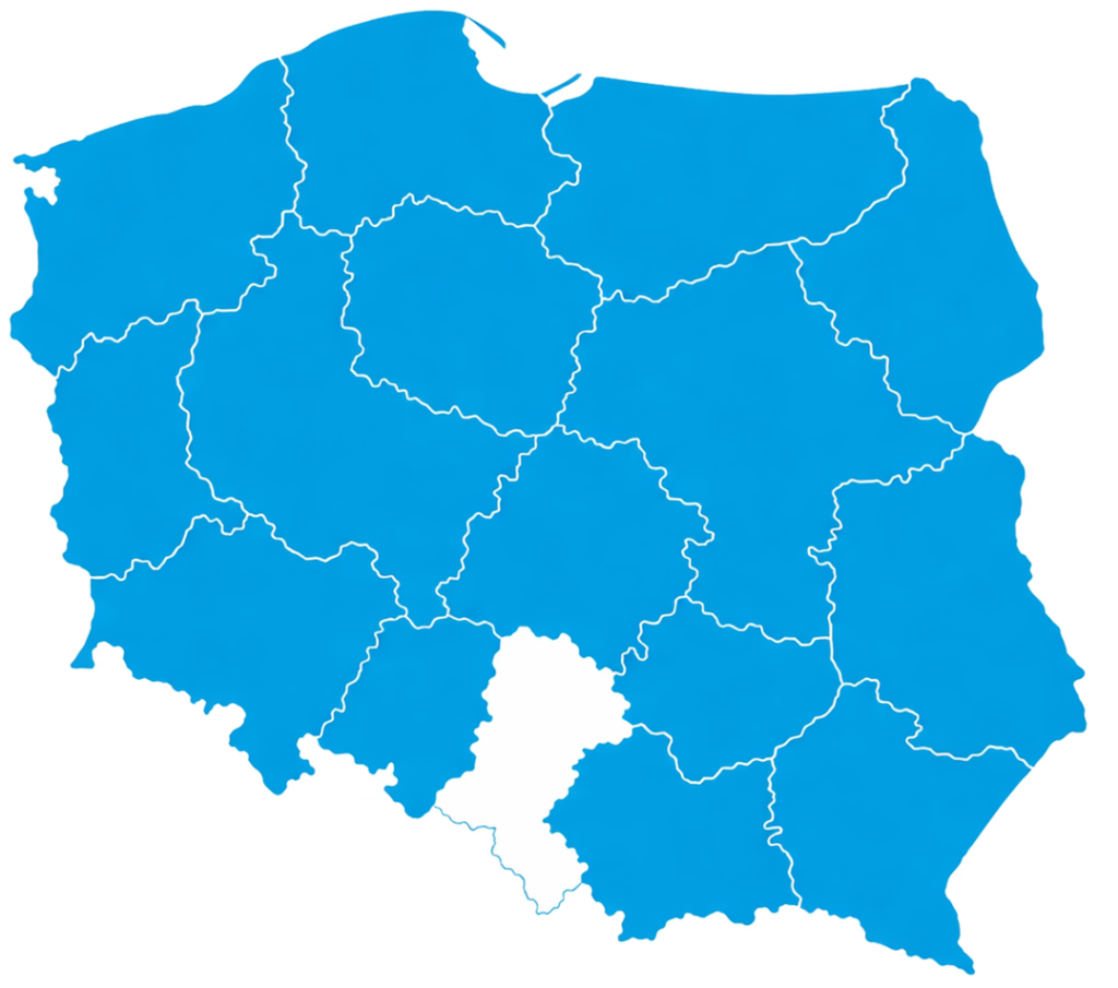 Działamy na terenie śląska i okolic